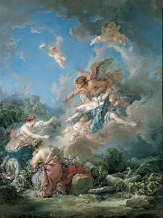 Boreas Abducting Oreithia, Boucher